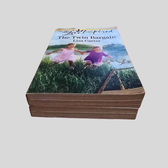 Love Inspired Romance Lot Twin Bargain + Holiday Secret Christian Set - Picture 4 of 10